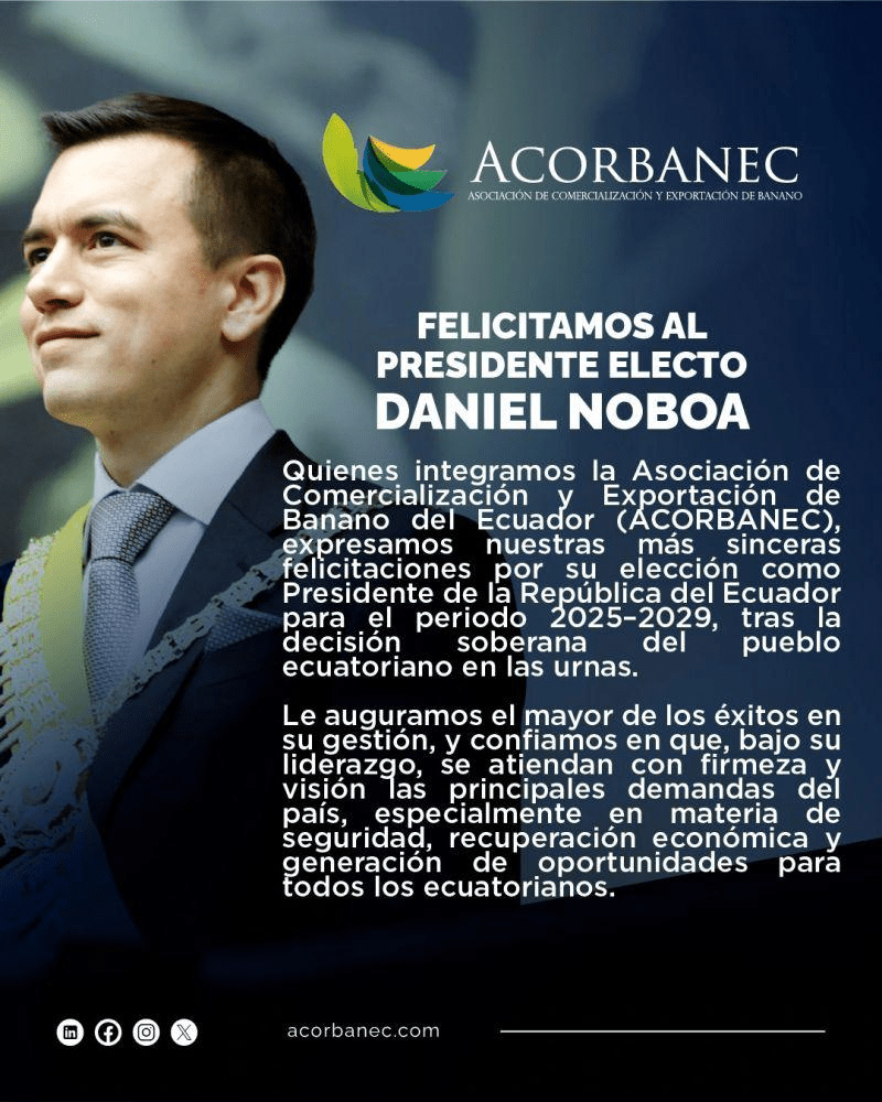 Acorbanec Daniel Noboa